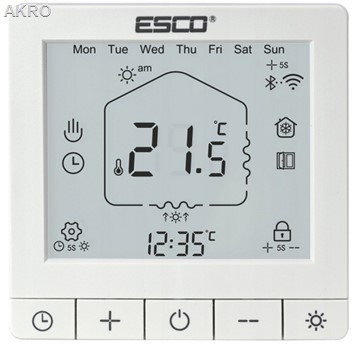 ESCO TC-710WIFI TUYA BIAŁY Termostat podłogowy